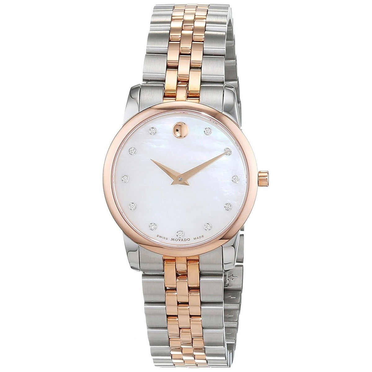 Movado Women's 0607077 Museum Diamond Two-Tone Stainless Steel Watch