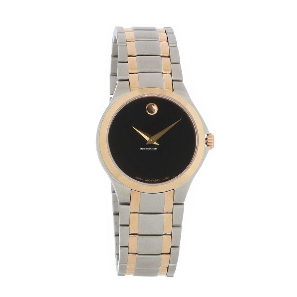 Movado Women&#39;s 0607084 Movado Collection Two-Tone Stainless Steel Watch