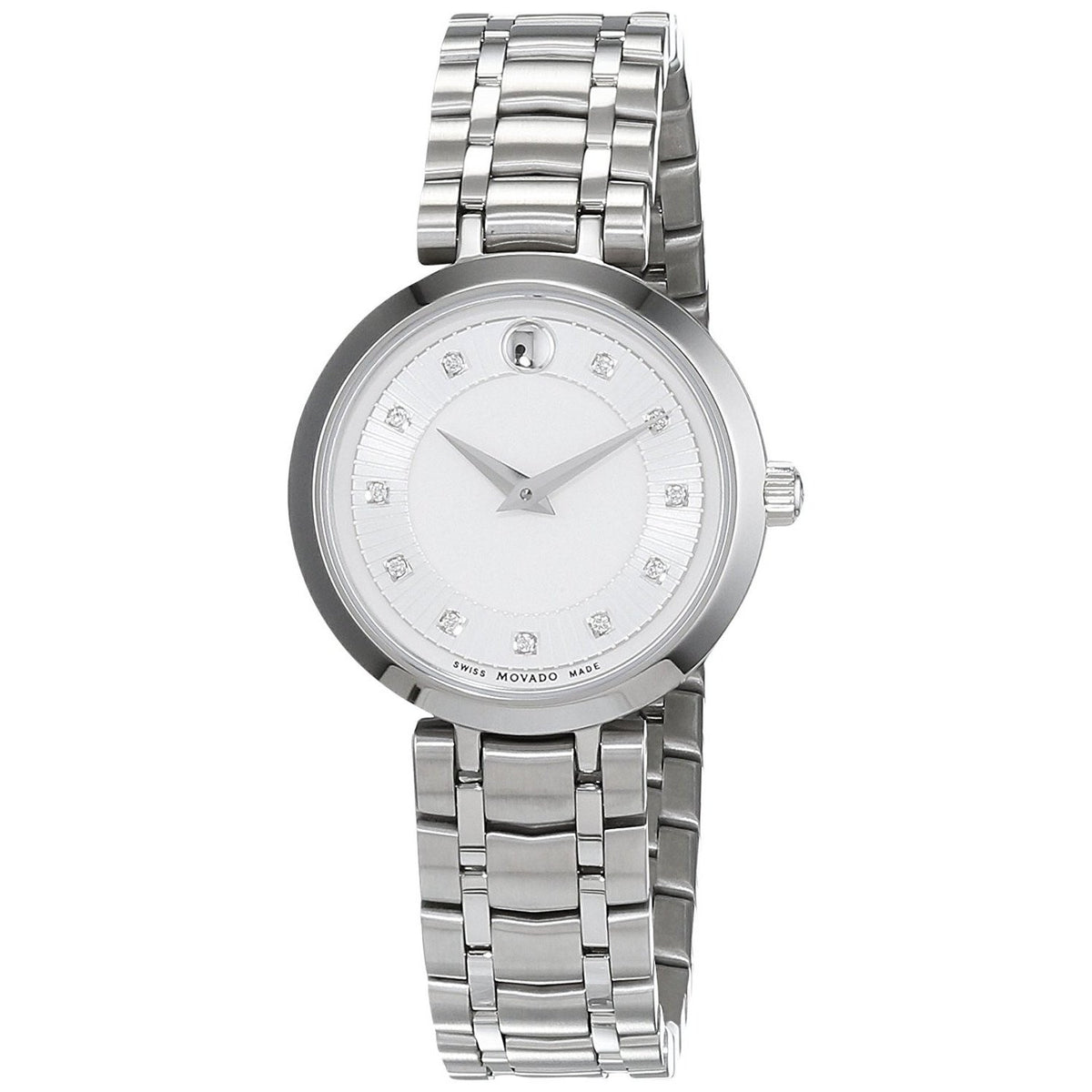 Movado Women's 0607097 1881 Diamond Stainless Steel Watch
