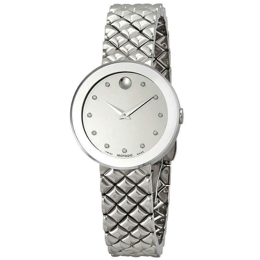 Movado Women's 0607106 Sapphire Stainless Steel Watch
