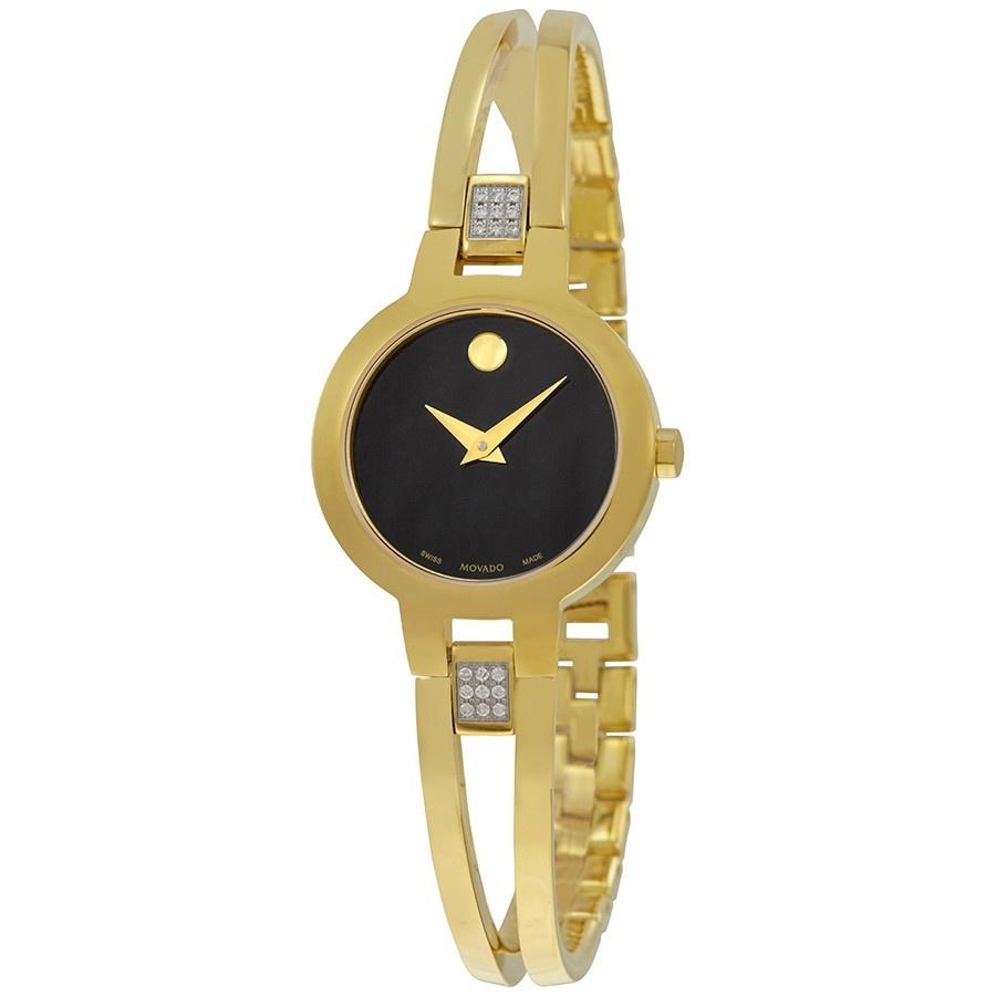 Movado Women's 0607155 Amorosa Gold-Tone Stainless Steel Watch