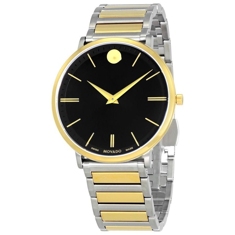 Movado Men's 0607169 Ultra Slim Two-Tone Stainless Steel Watch