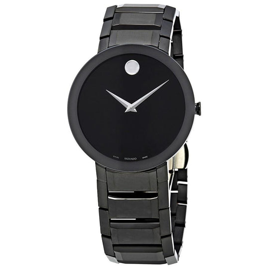 Movado Men's 0607179 Sapphire Black Stainless Steel Watch