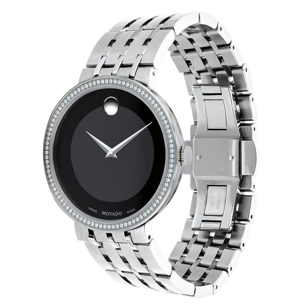 Men's movado esperanza diamond best sale watch