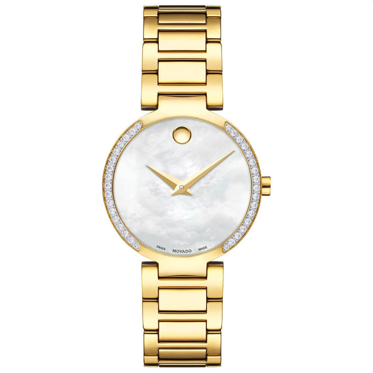 Movado Women's 0607368 Modern Classic Gold-Tone Stainless Steel Watch