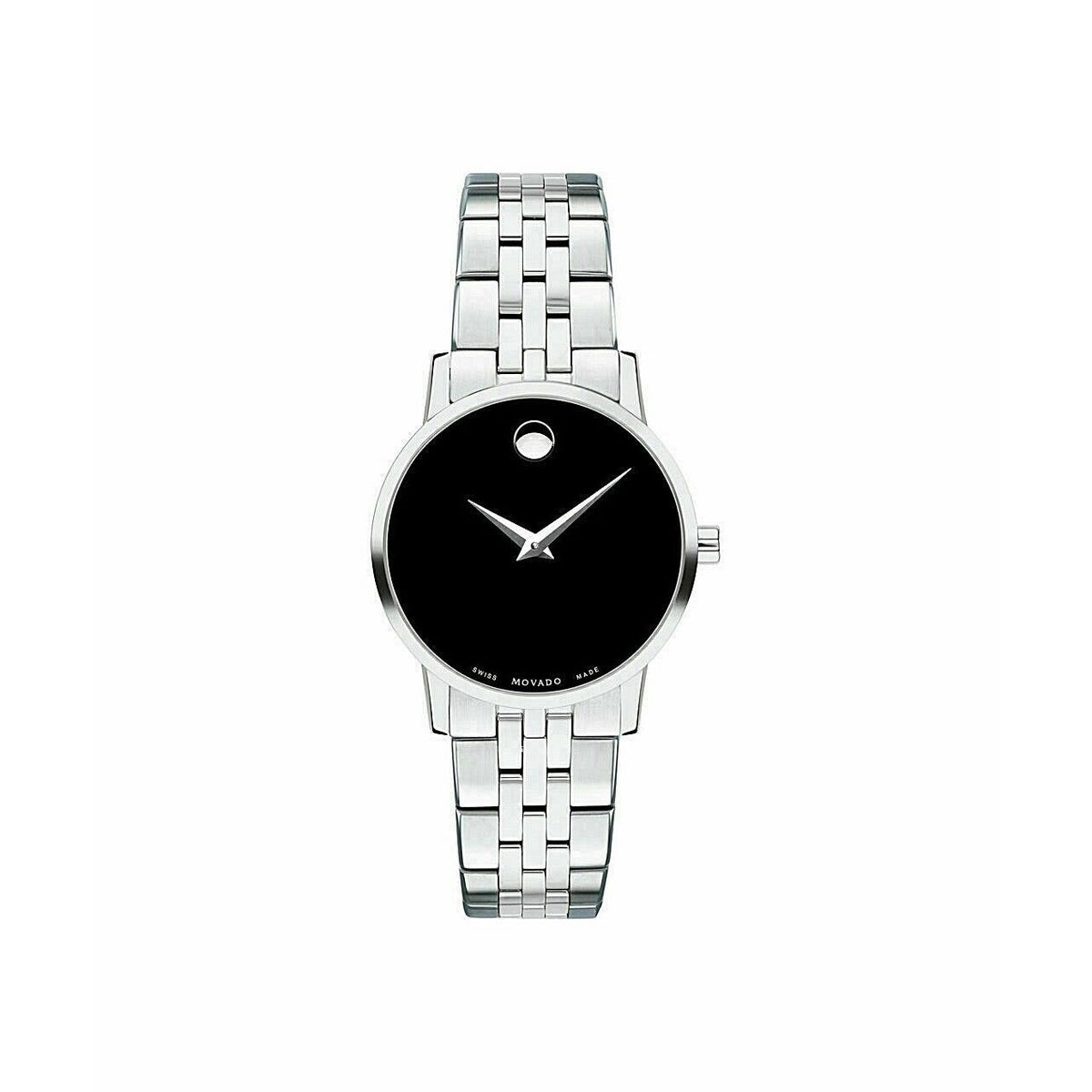 Movado Women&#39;s 0607397 Museum Black Stainless Steel Watch