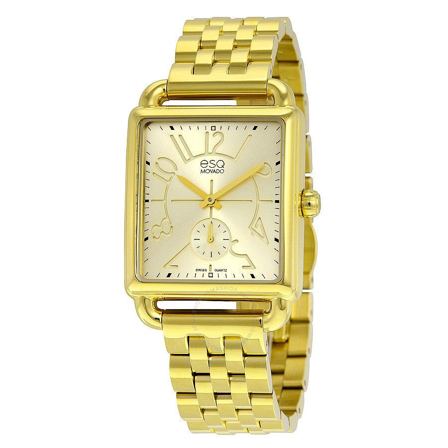 ESQ By Movado Women&#39;s 07101408 Origin Gold-Tone Stainless Steel Watch