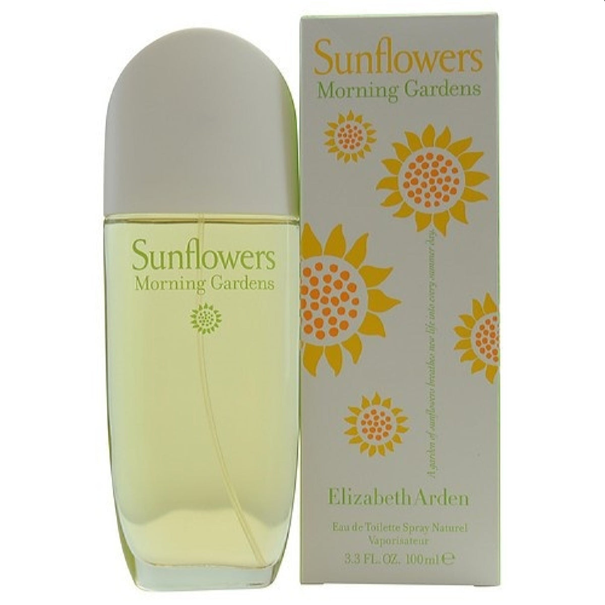 Sunflowers Morning Gardens Elizabeth Arden Edt Spray 3.3 Oz (100 Ml) For Women  SCBF40001