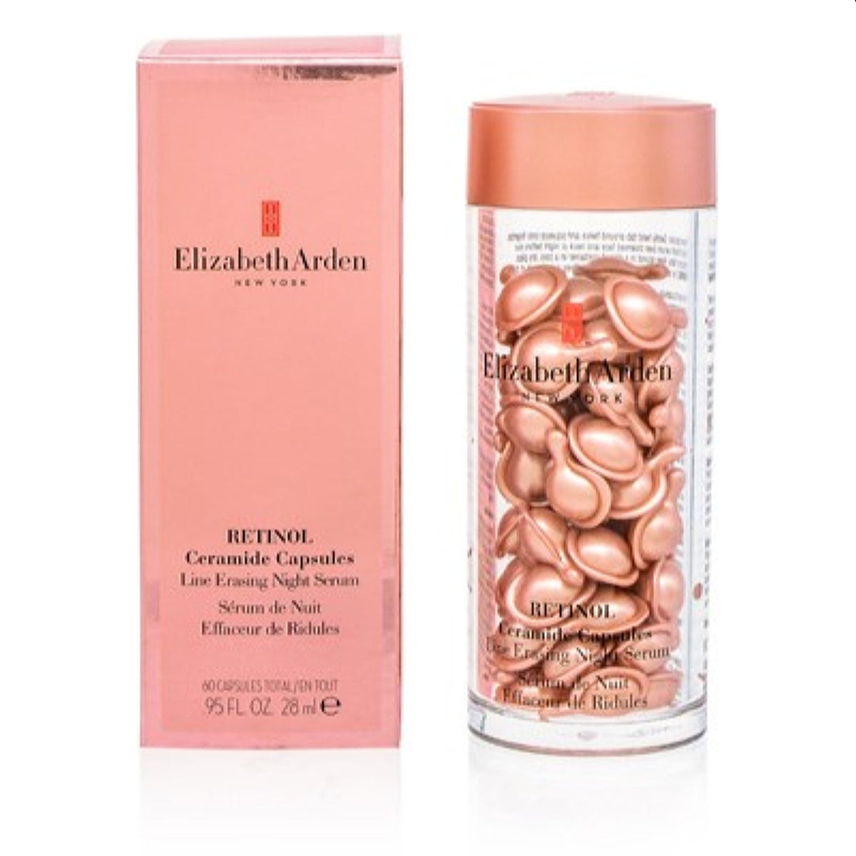 Elizabeth Arden Retinol Ceramide Capsules Line Erasing Night Serum 60 Pcs A0115928