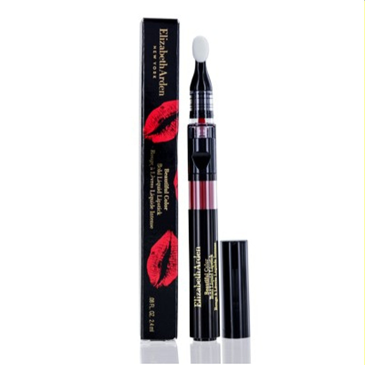 Elizabeth Arden Beautiful Color Bold Liquid Lipstick "Fiery Red" 0.08 Oz A0102562