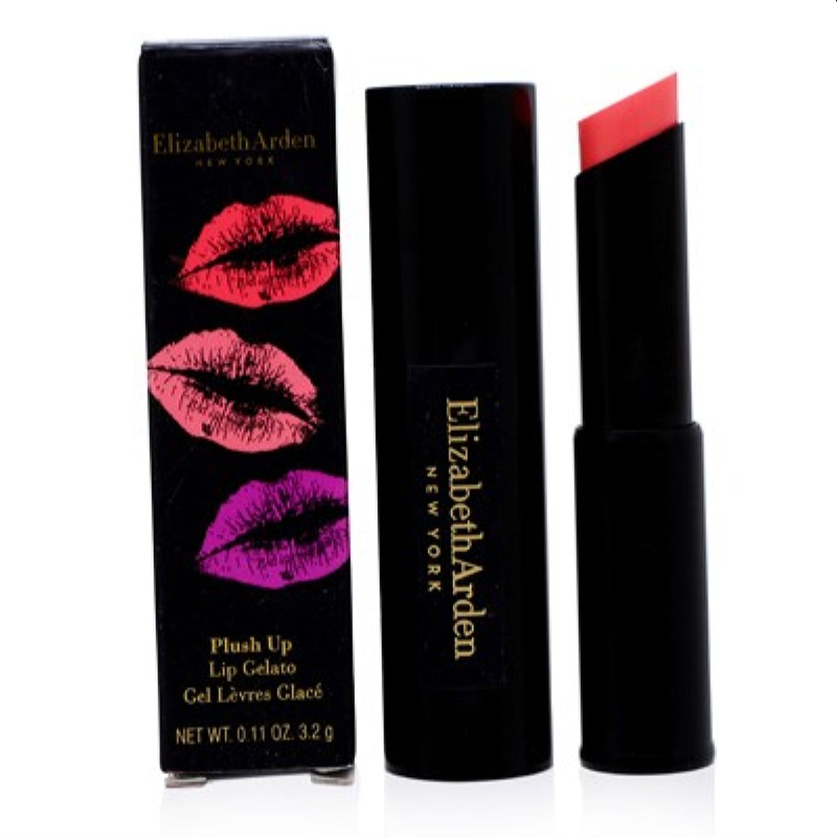 Elizabeth Arden Plush Up Lip Gelato (Strawberry Sorbet 06) 0.11 Oz A0107420