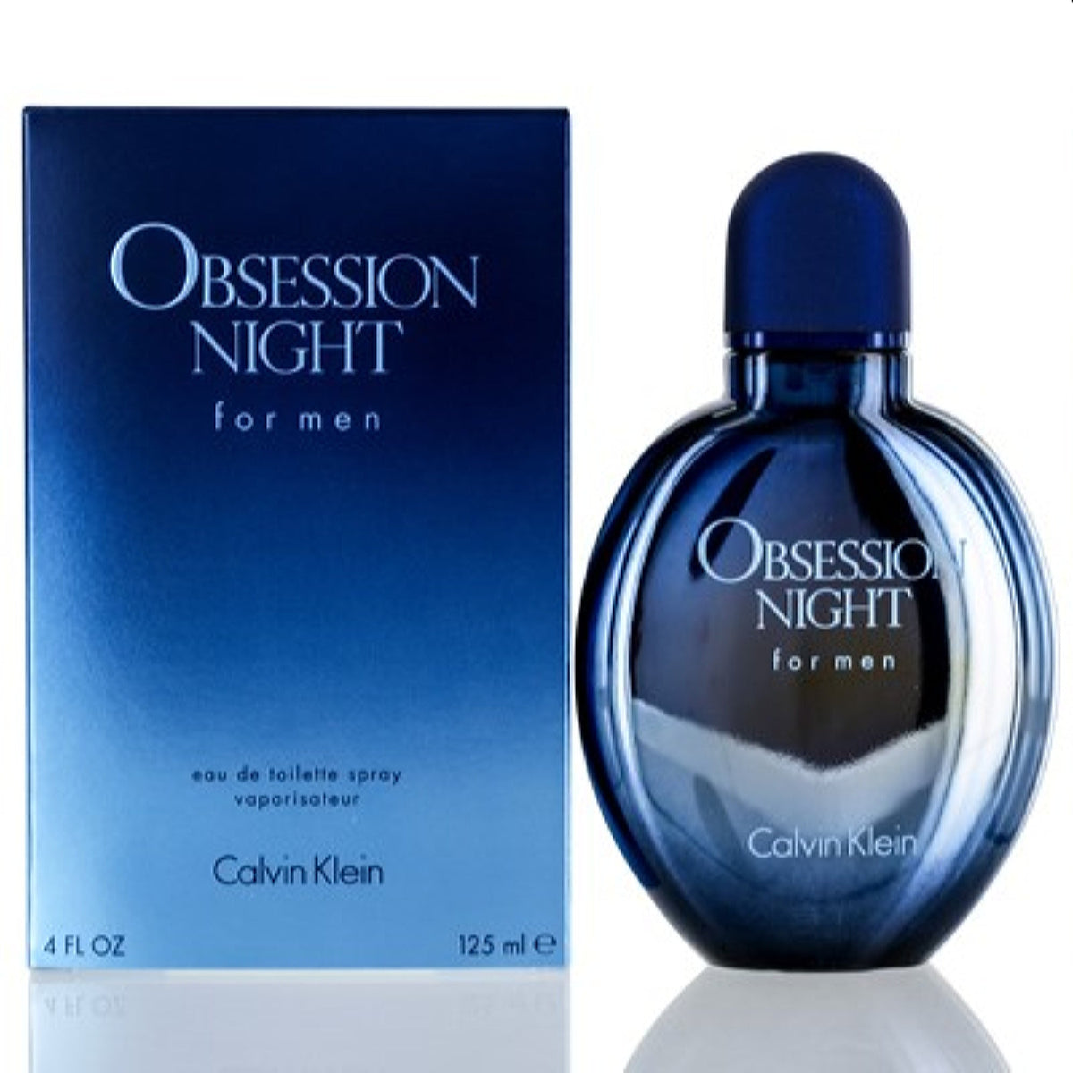 Obsession Night Calvin Klein Edt Spray Slightly 4.0 Oz For Men 1006140