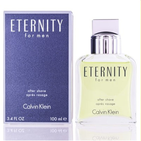 Eternity Men Calvin Klein  After Shave Slightly 3.4 Oz For Men 605530