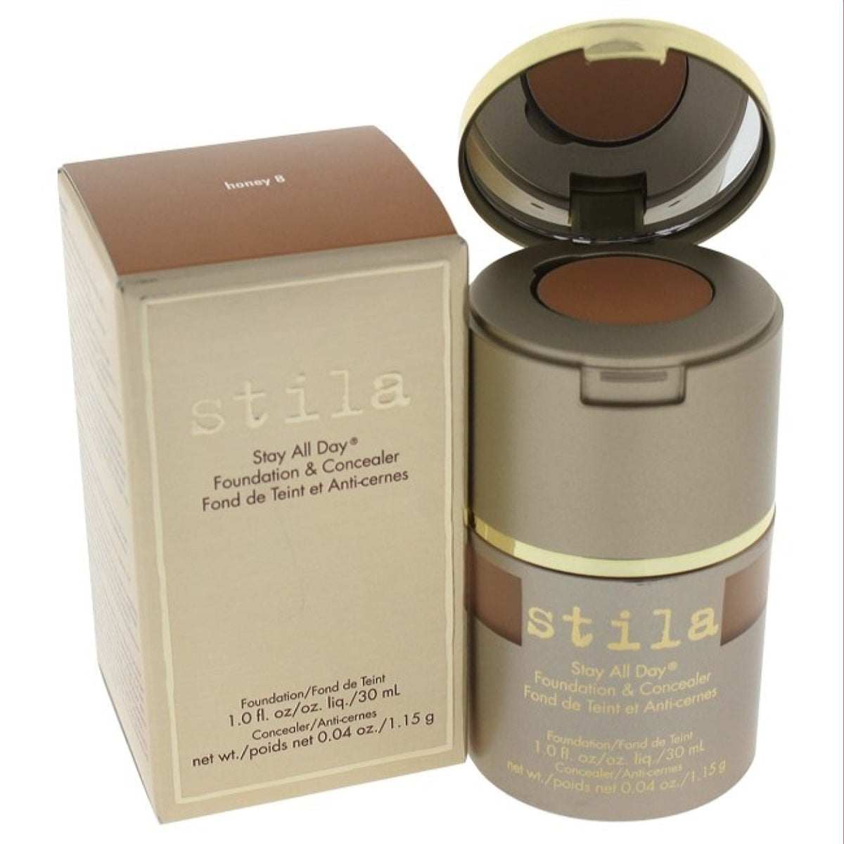 Stila Stay All Day Foundation & Concealer Honey 1.0 Oz (30 Ml) 35258