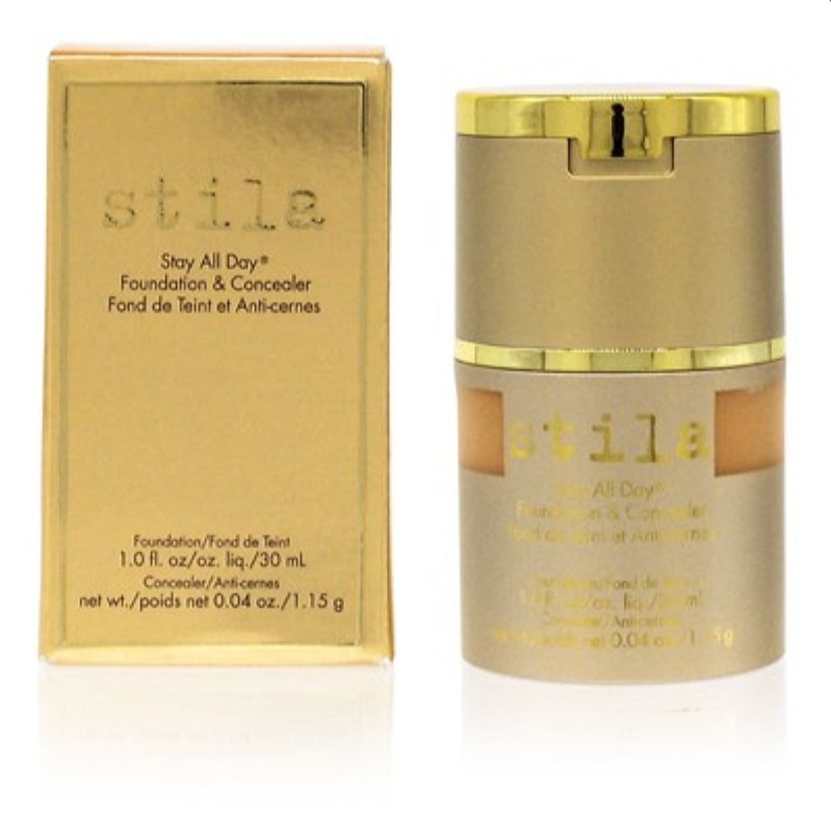 Stila Stay All Day Foundation & Concealer Almond 1.0 Oz (30 Ml) 35261