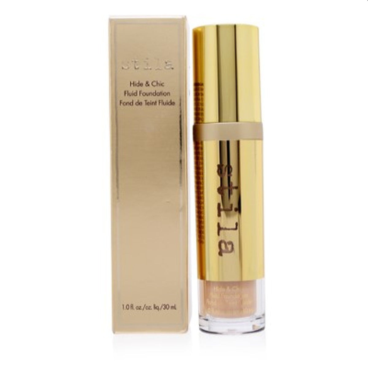 Stila Hide & Chic Fluid Foundation (Light 4) 1.0 Oz (30 Ml) SC28060110