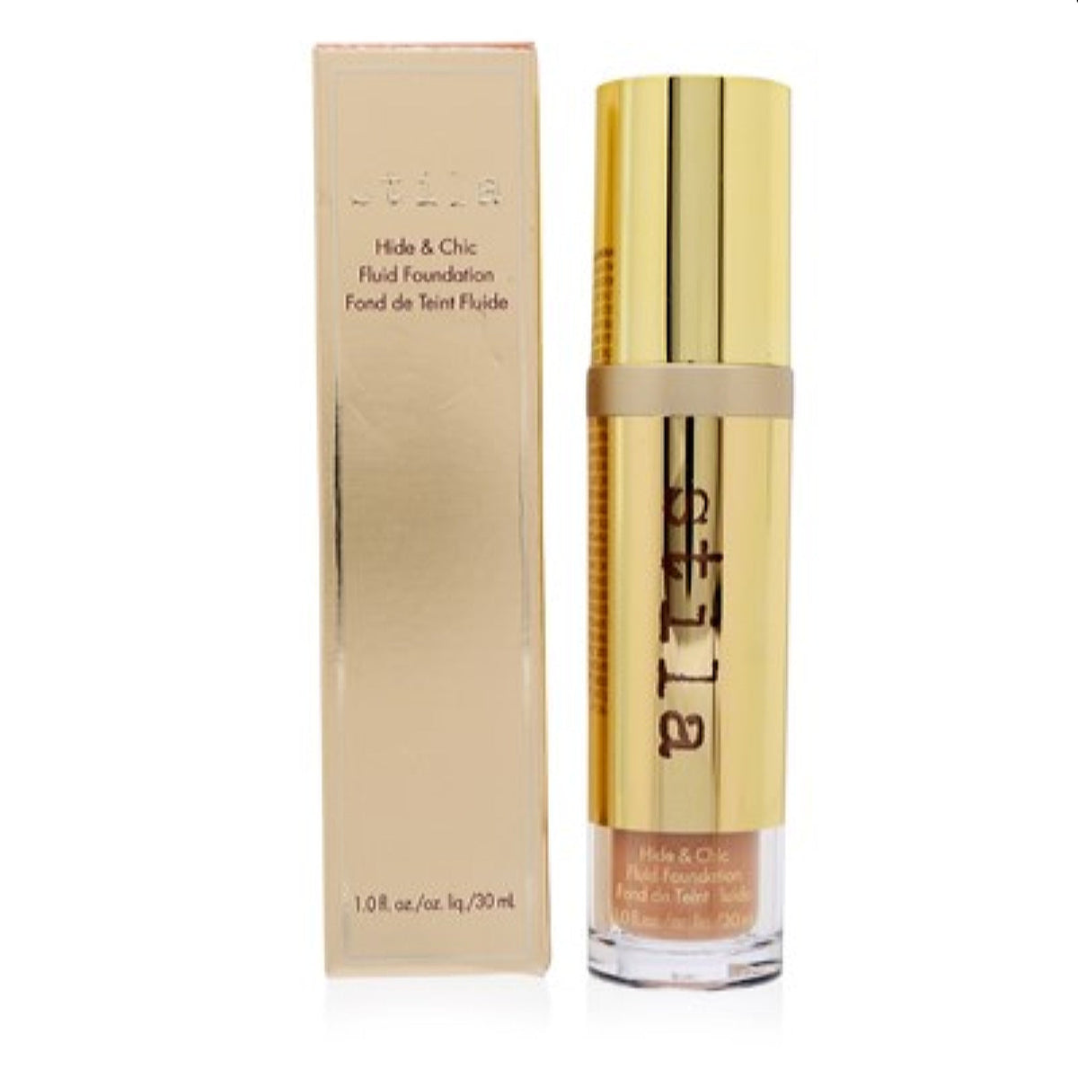 Stila Hide & Chic Fluid Foundation (Tan Deep 1) 1.0 Oz (30 Ml) SC28210110