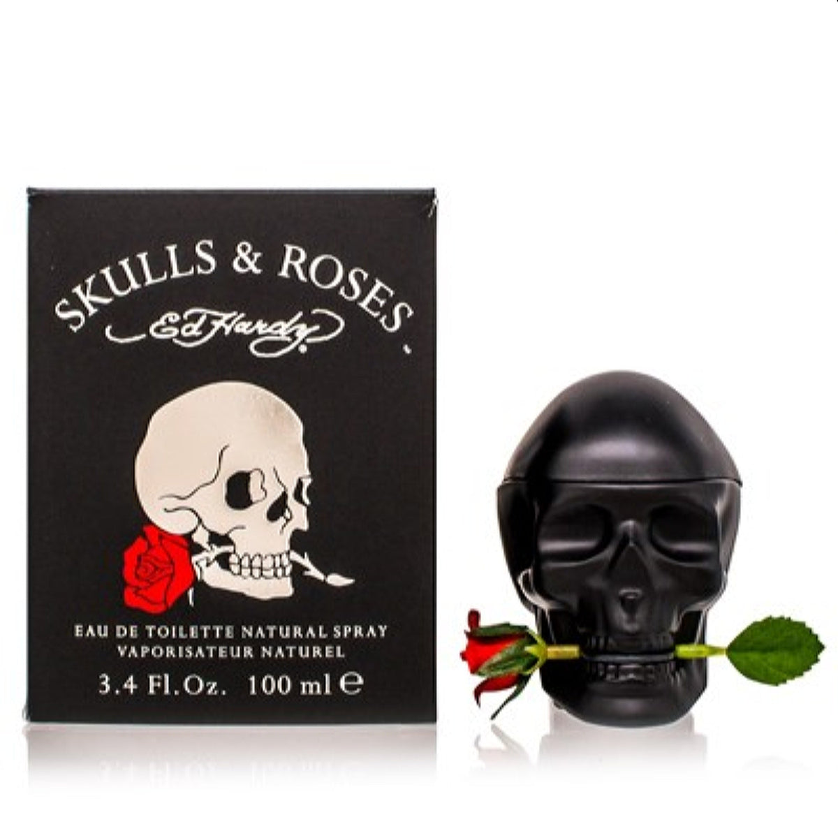 Skulls &amp; Roses Christian Audigier Edt Spray 3.4 Oz For Men 230680