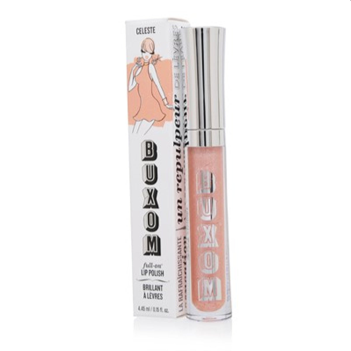 Buxom Full On Plumping Lip Polish (Celeste) 0.15 Oz (4.4 Ml)  60722