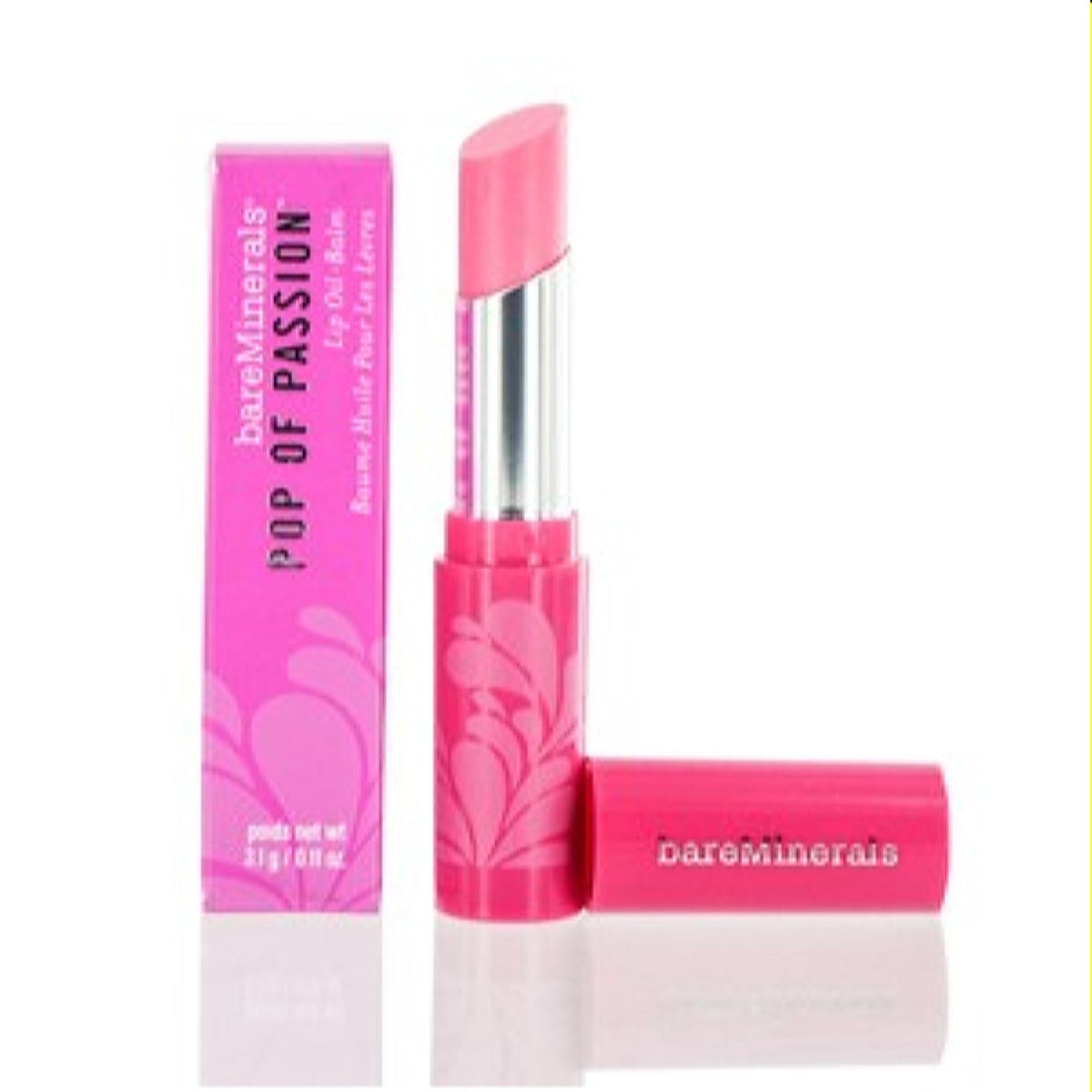 Bareminerals Pop Of Passion Hydra-Oil Lip Balm Candy Pop 0.11 Oz (3 Ml) 74675