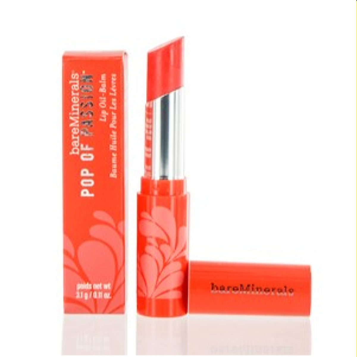 Bareminerals Pop Of Passion Hydra-Oil Lip Balm Tangerine Pop 0.11 Oz (3 Ml) 74677