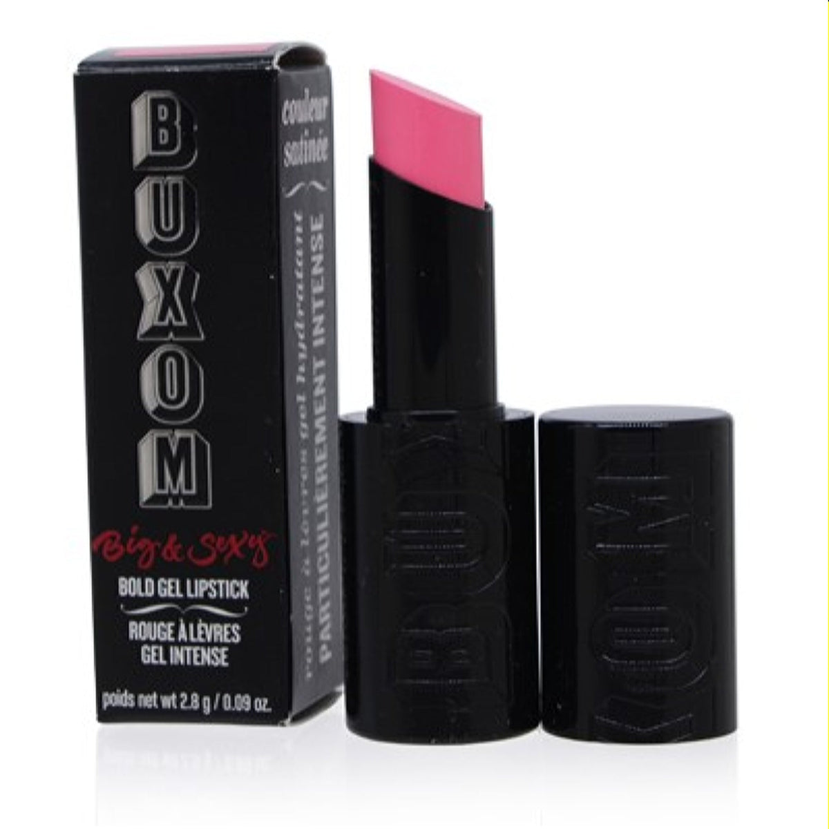 Buxom Big &amp; Sexy Bold Gel Lipstick (Wicked Pink) .09 Oz (2.8 Ml)  