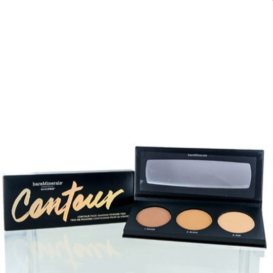 Bareminerals Barepro Contour Face Shaping Power Palette Tan To Dark 0.51 Oz  84715