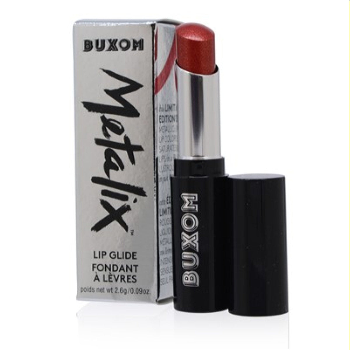 Buxom Metalix Lip Glide(Ruby Luster) 0.09 Oz (2.6 Ml) 85751