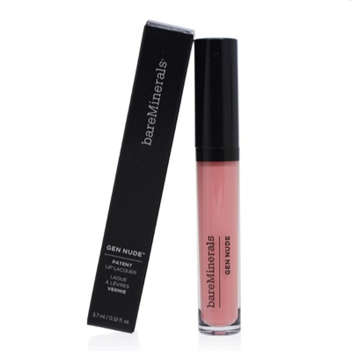 Bareminerals Gen Nude Patent Lip Lacquer (Girl Boss) 0.12 Oz (3.7 Ml)  85856