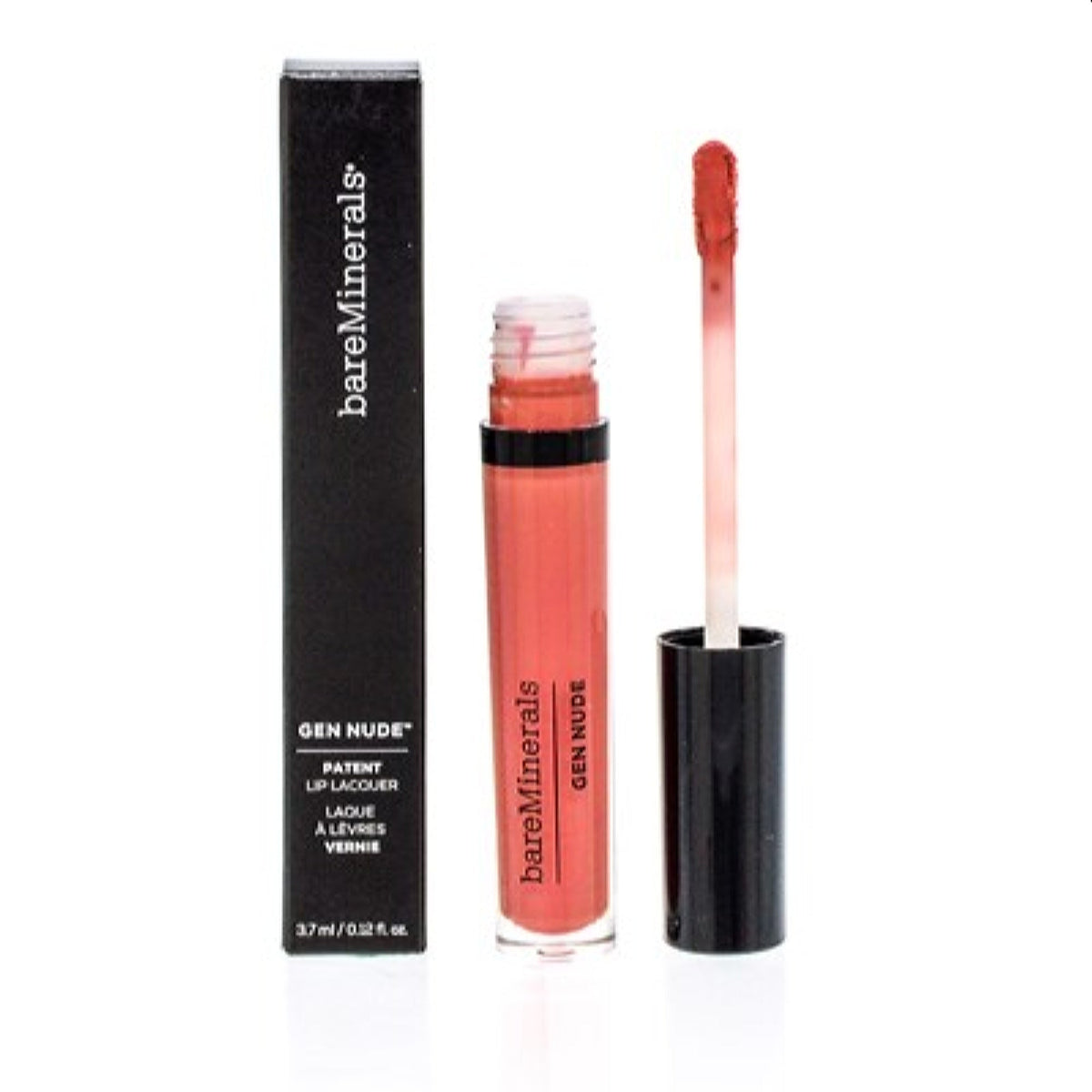 Bareminerals Gen Nude Patent Lip Lacquer Bestie 0.12 Oz (3.5 Ml)  