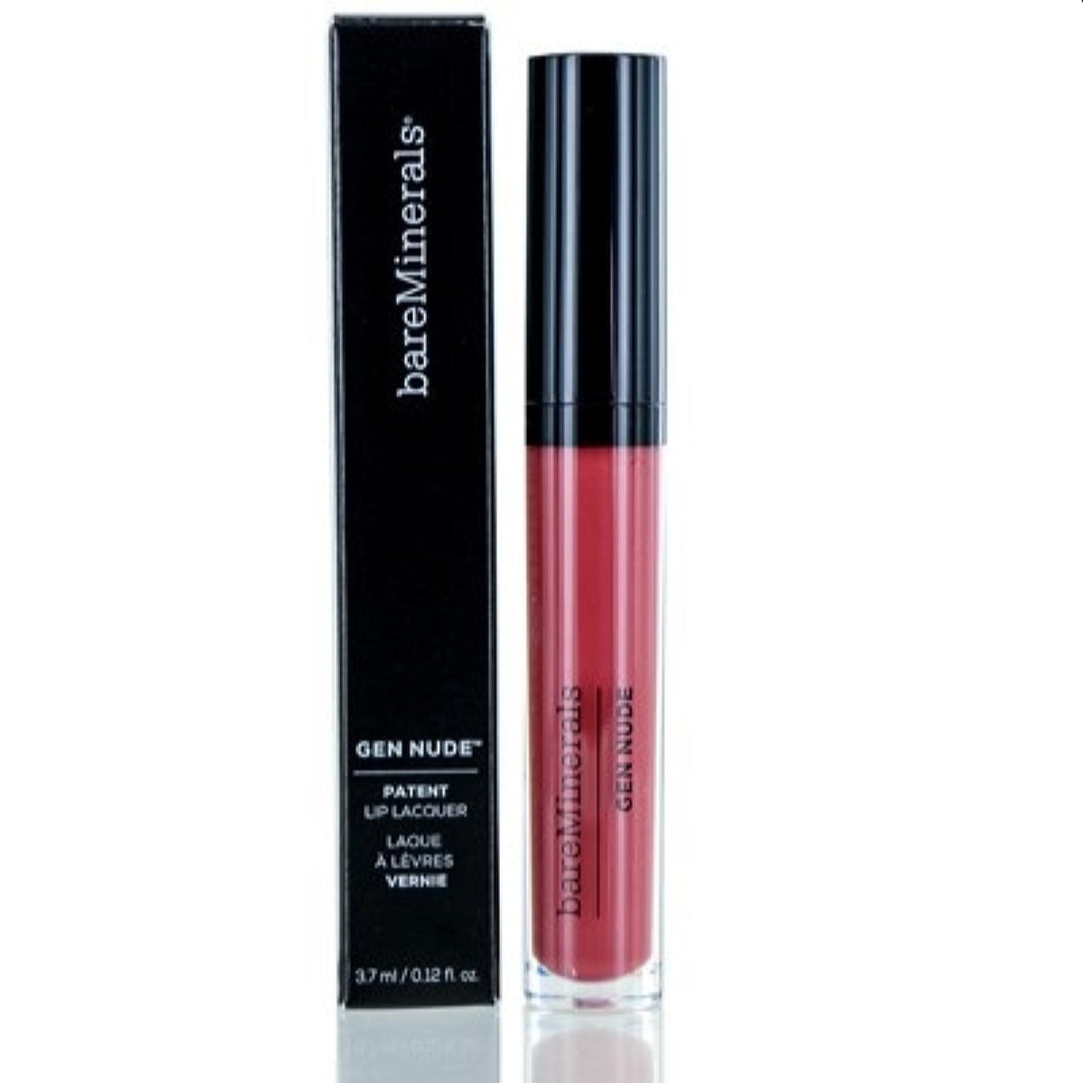 Bareminerals Gen Nude Patent Lip Lacquer Addicted .12 Oz (3.5 Ml) 518869
