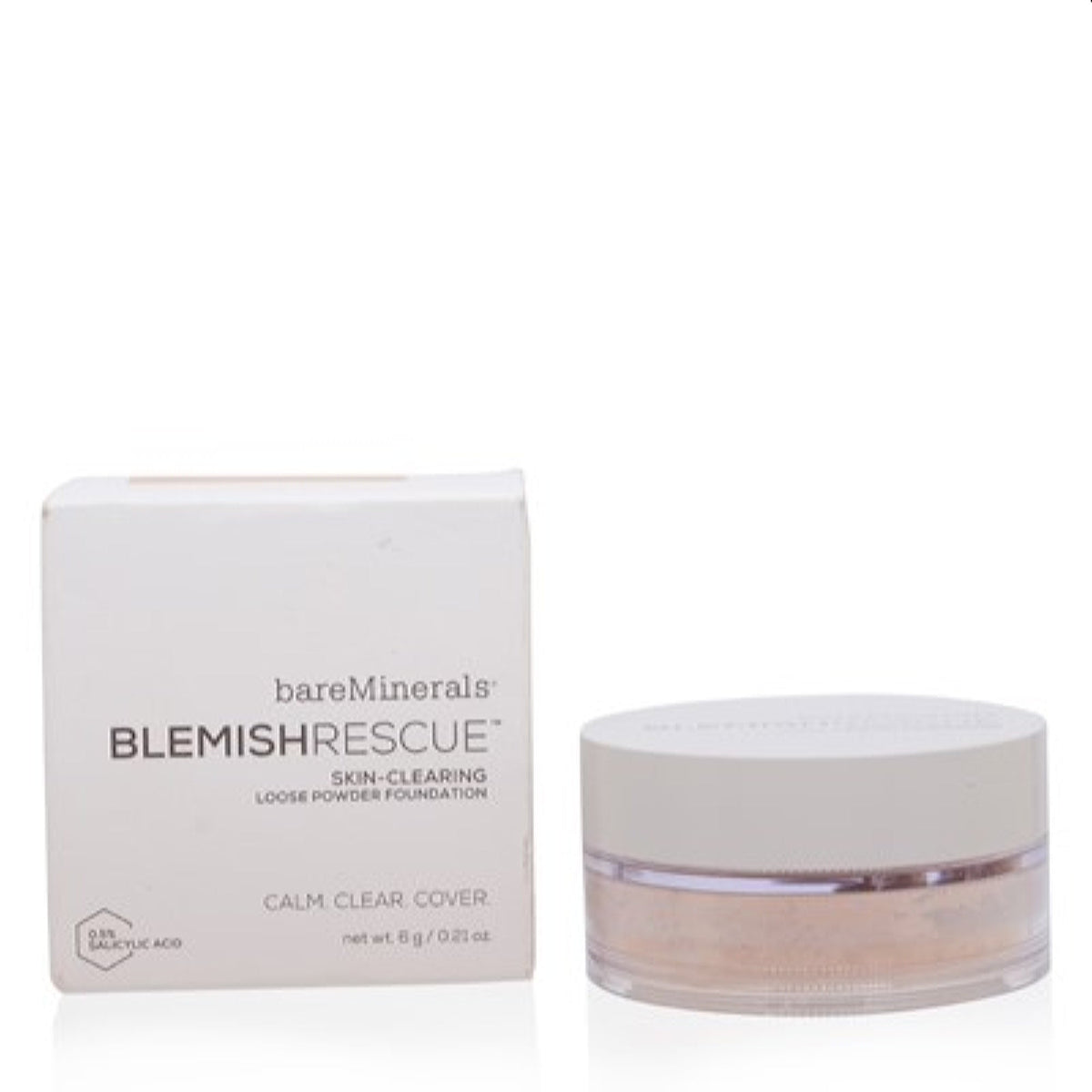 Bareminerals Blemish Rescue Skin Clearing Foundation (2Cn) Soft Medium .21 Oz  