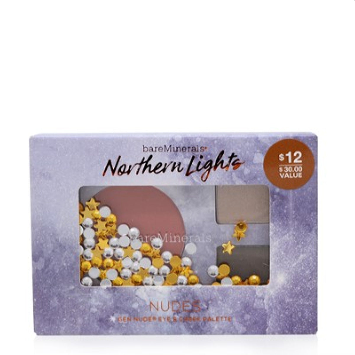 Bareminerals Northern Lights Nude Gen Nude &amp; Cheek Palette  87653