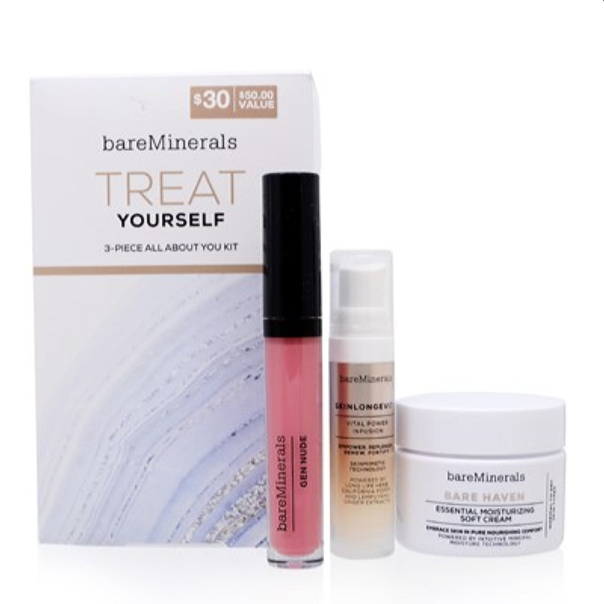 Bareminerals Treat Yourself 3-Piece All About You Kit  