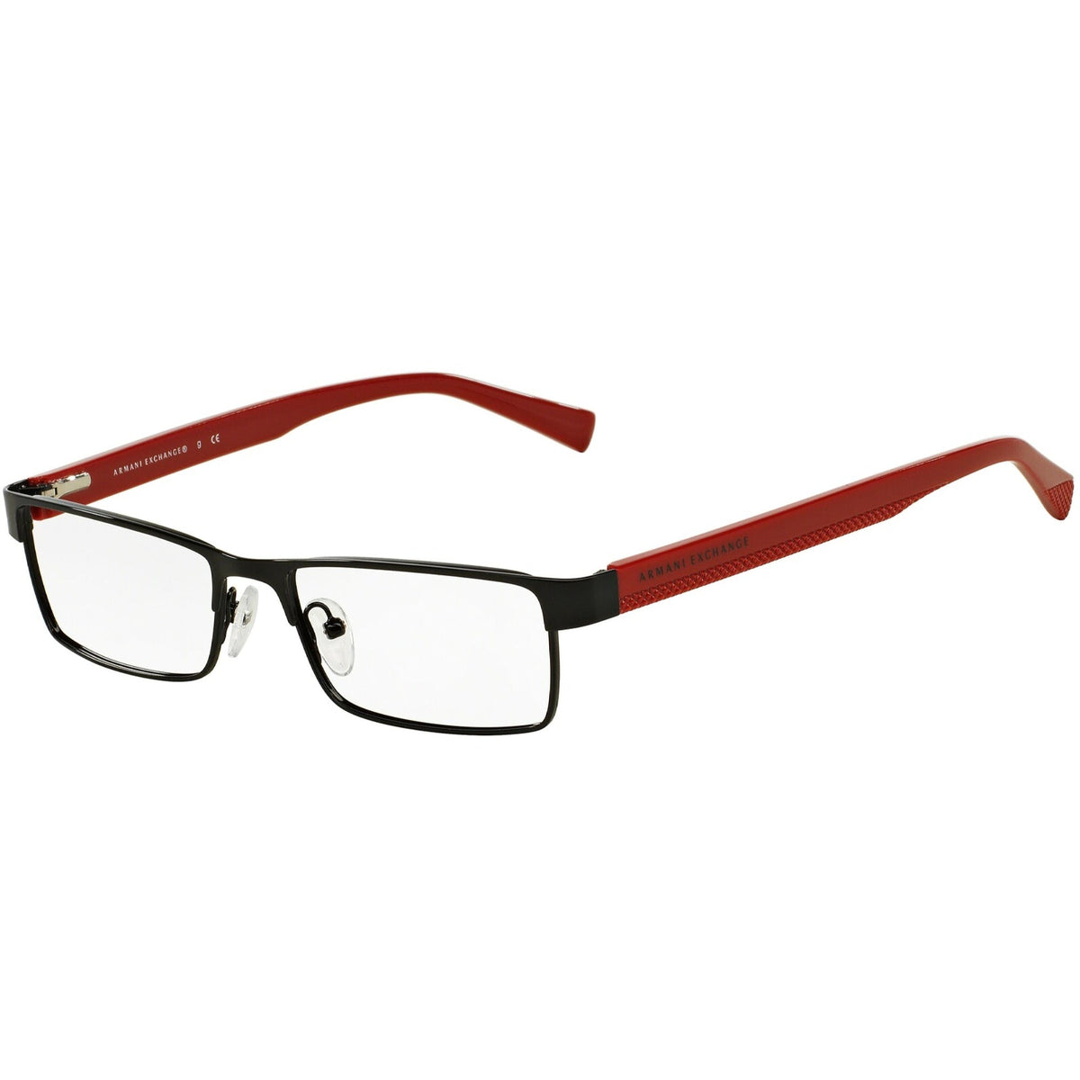 Armani Exchange Men's Sunglasses  Black Demo Lens Metal Metal  0AX1009 6036 53