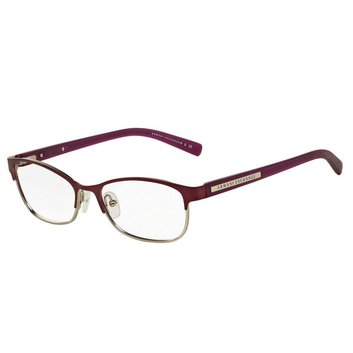 Armani Exchange Women's Sunglasses  Red Demo Lens Metal Metal  0AX1010 6050 53