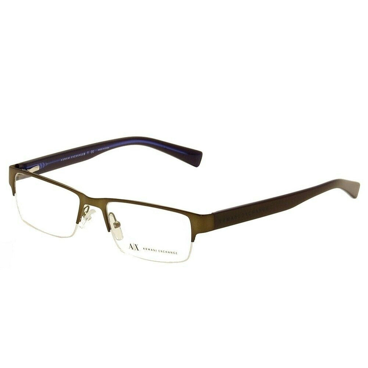 Armani Exchange Men's Sunglasses  Brown Demo Lens Metal Metal  0AX1015 6069 52