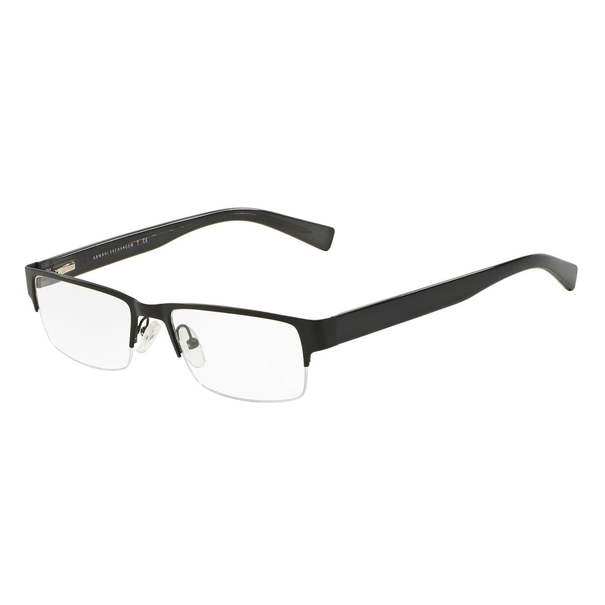 Armani Exchange Men&#39;s Sunglasses  Black Demo Lens Metal Metal  0AX1015 6070 52