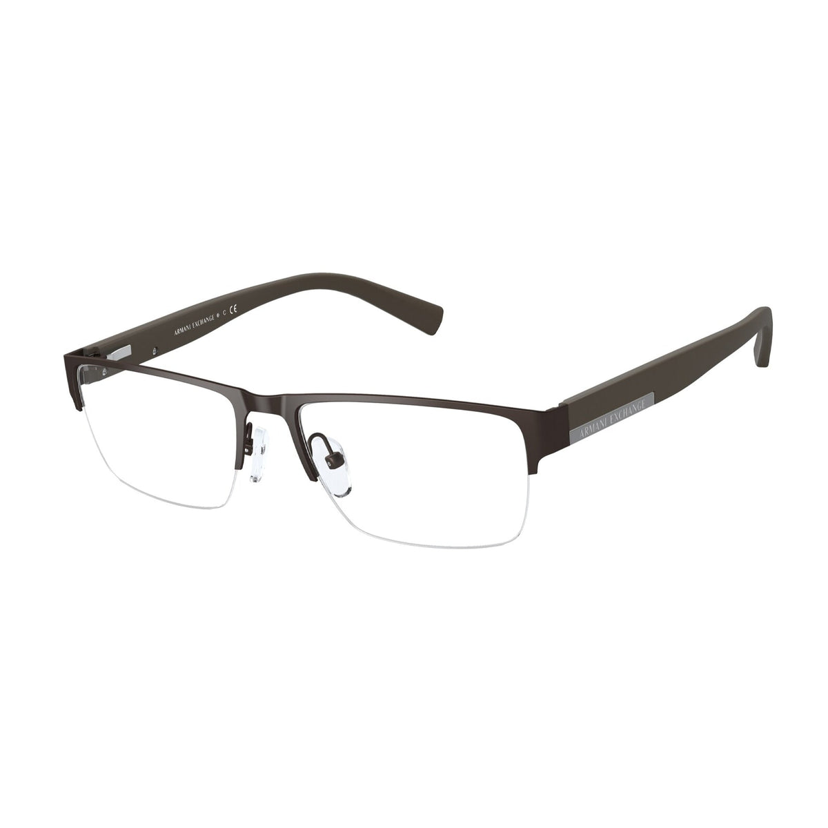 Armani Exchange Men's Sunglasses  Brown Demo Lens Metal Metal  0AX1018 6001 54