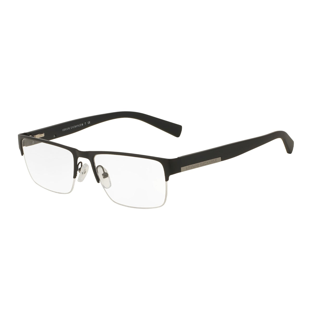 Armani Exchange Men&#39;s Sunglasses  Black Demo Lens Metal Metal  0AX1018 6063 54
