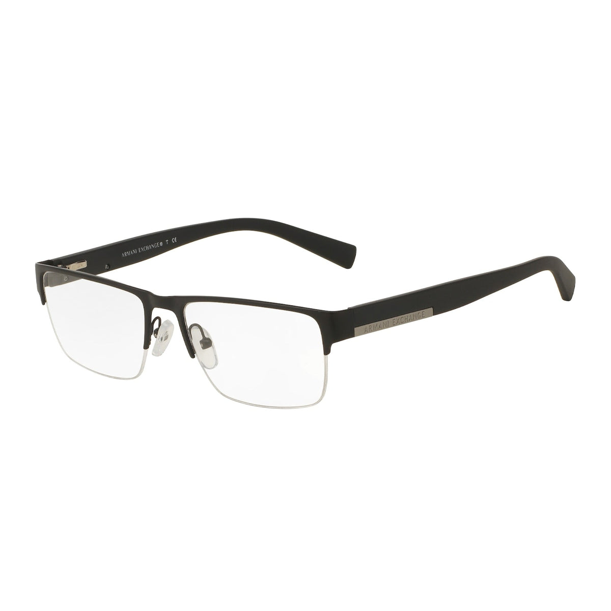 Armani Exchange Men's Sunglasses  Black Demo Lens Metal Metal  0AX1018 6063 54