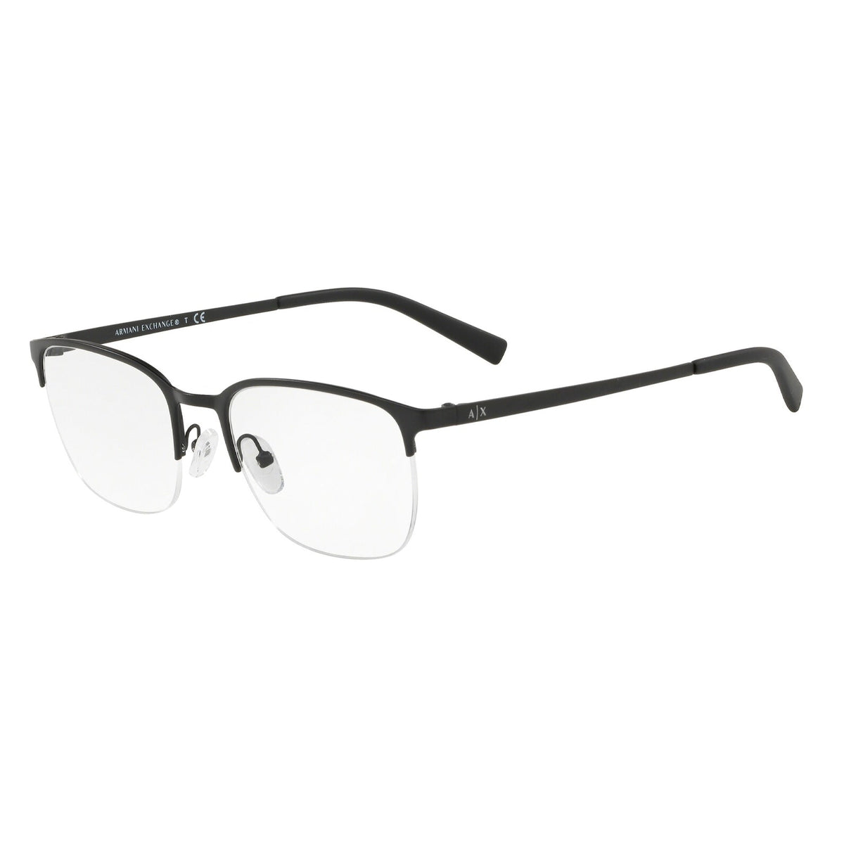 Armani Exchange Men&#39;s Sunglasses  Black Demo Lens Metal Metal  0AX1032 6063 53