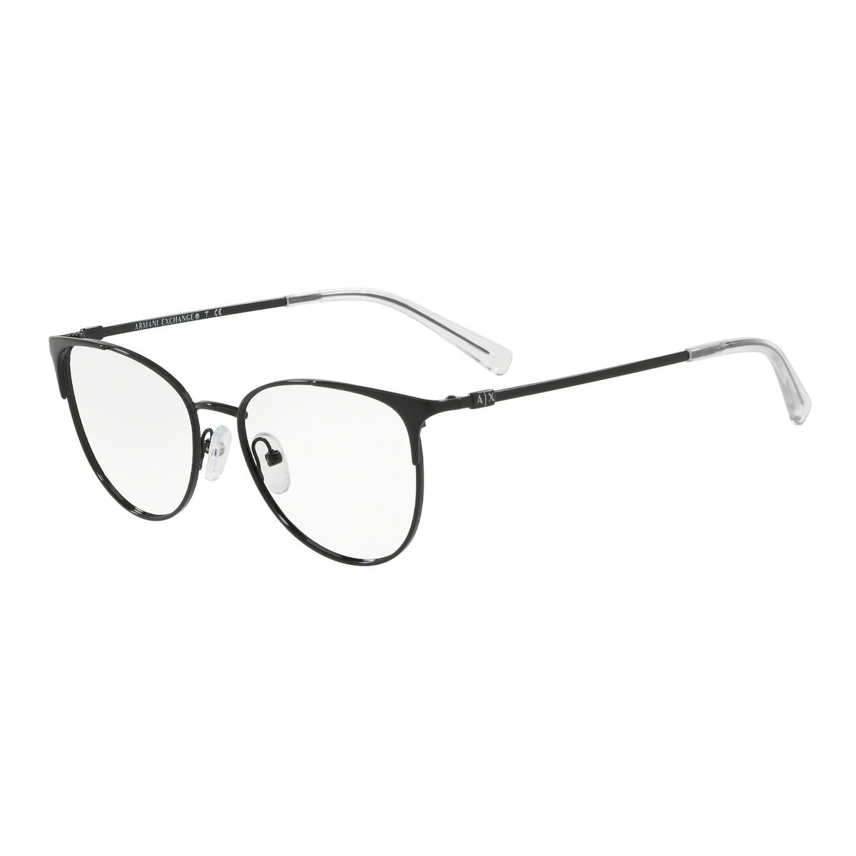 Armani Exchange Women's Sunglasses  Black Demo Lens Metal Metal  0AX1034 6000 52