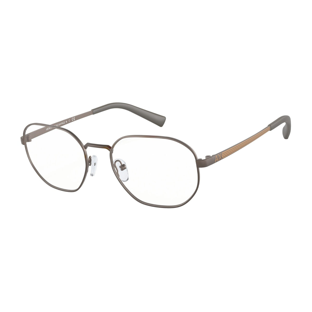 Armani Exchange Men's Sunglasses  Brown Demo Lens Metal Metal  0AX1043 6001 54