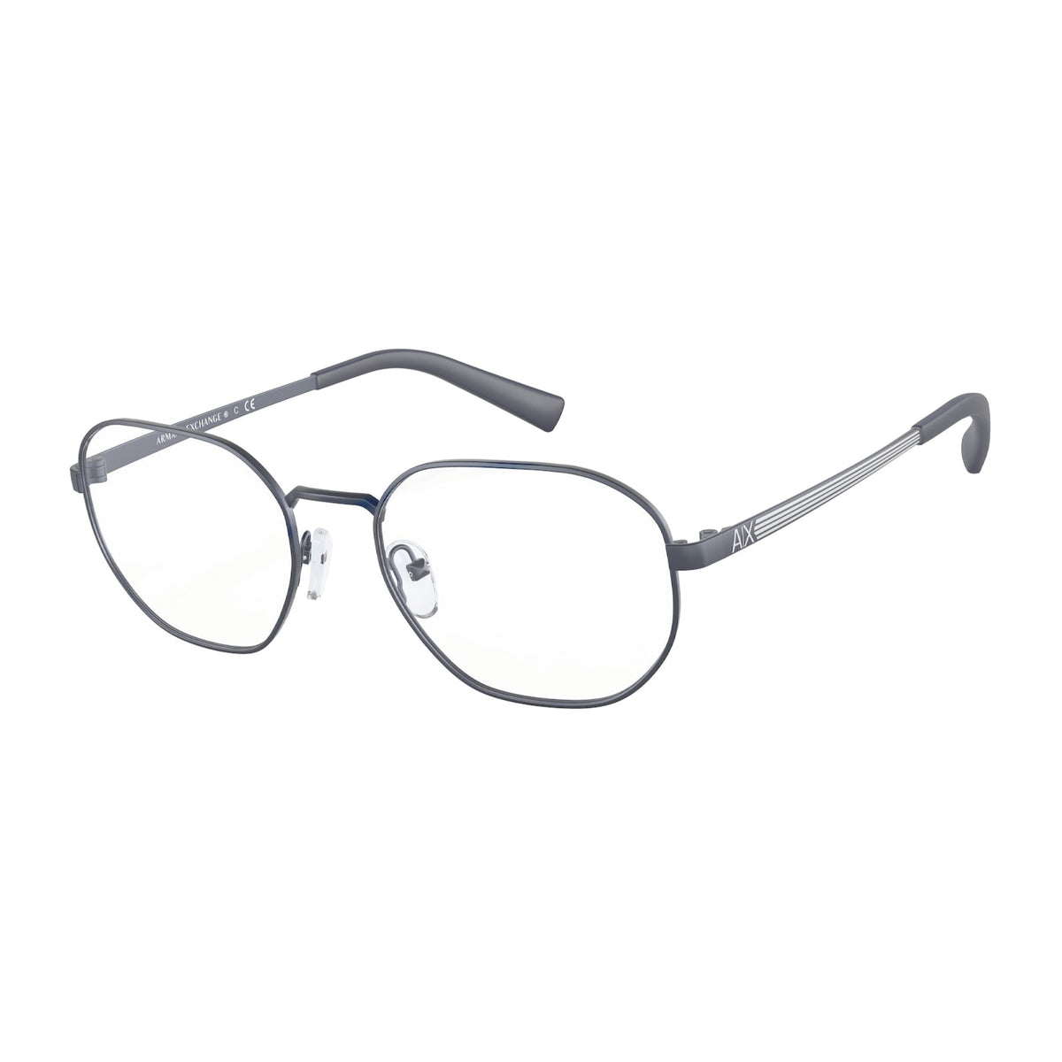 Armani Exchange Men's Sunglasses  Blue Demo Lens Metal Metal  0AX1043 6099 54