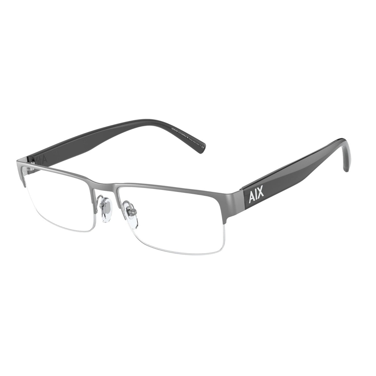 Armani Exchange Men's Sunglasses  Grey Demo Lens Metal Metal  0AX1044 6112 56