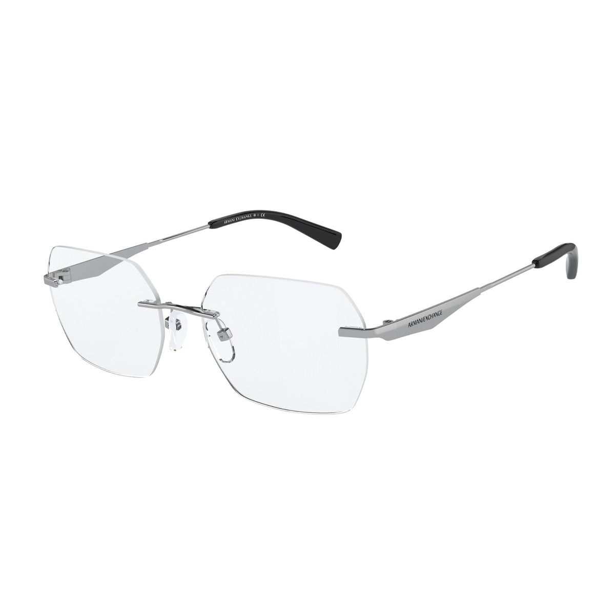 Armani Exchange Women's Sunglasses  Silver Demo Lens Metal Metal  0AX1047 6116 55