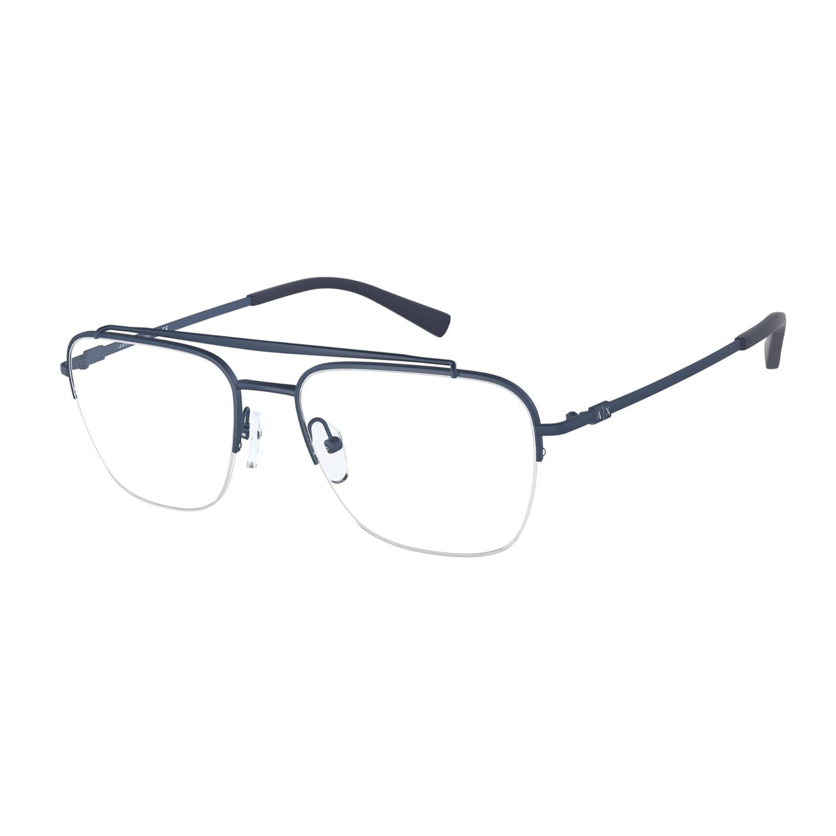 Armani Exchange Men's Sunglasses  Blue Demo Lens Metal Metal  0AX1049 6095 55