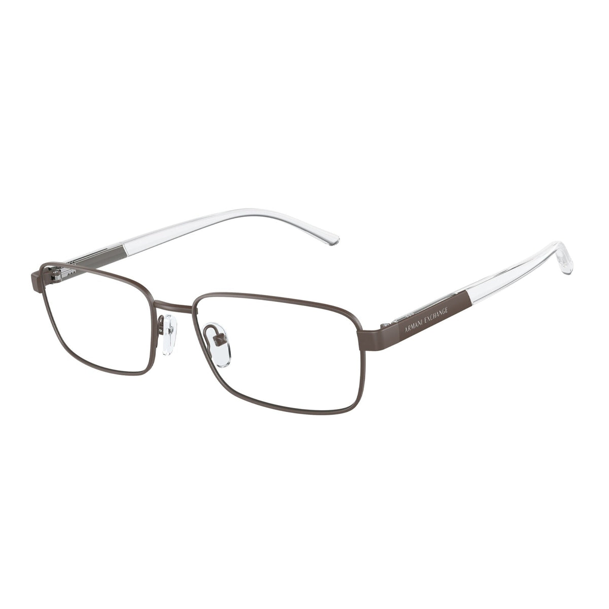 Armani Exchange Men's Sunglasses  Brown Demo Lens Metal Metal  0AX1050 6001 56