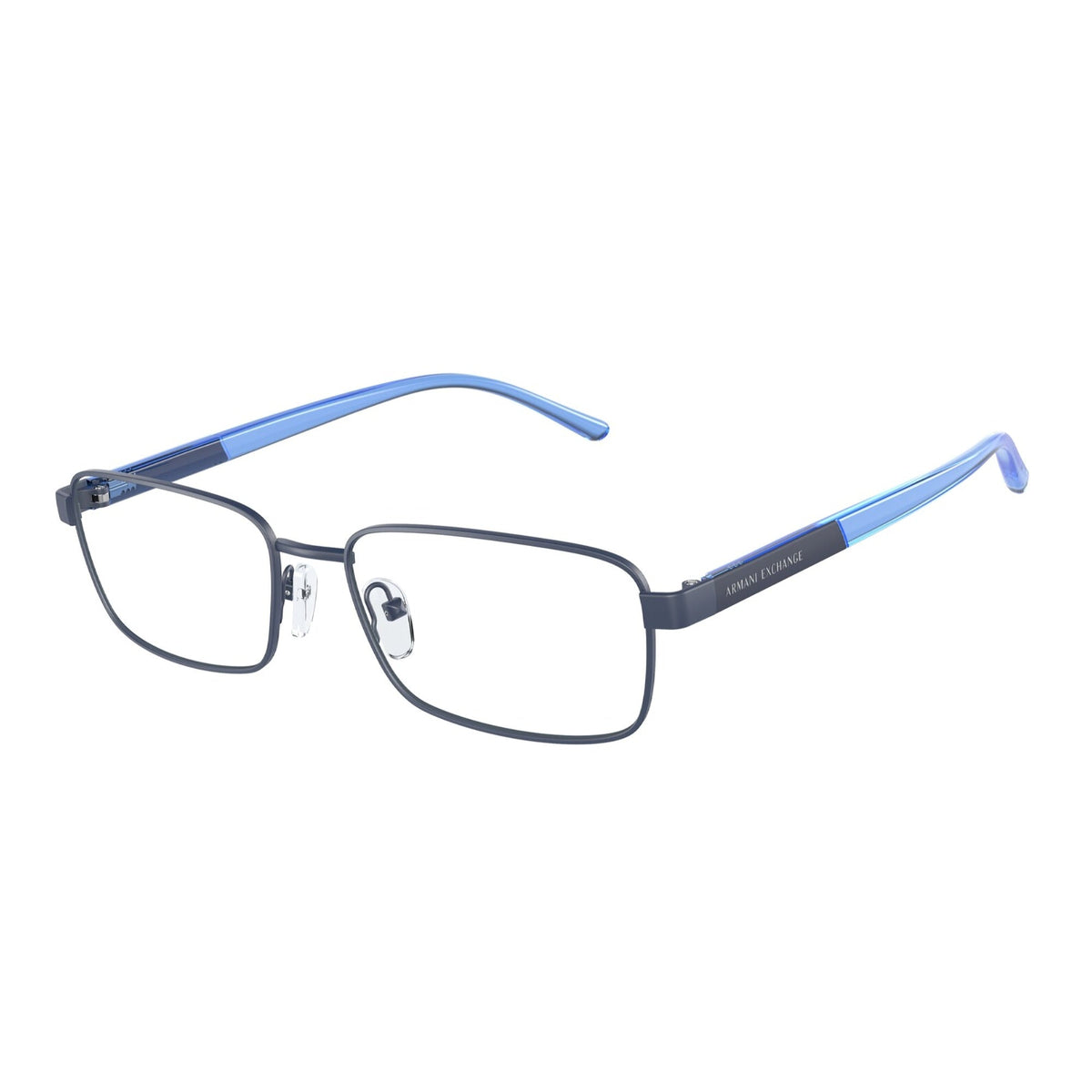 Armani Exchange Men's Sunglasses  Blue Demo Lens Metal Metal  0AX1050 6099 56